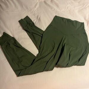 Green aerie light joggers